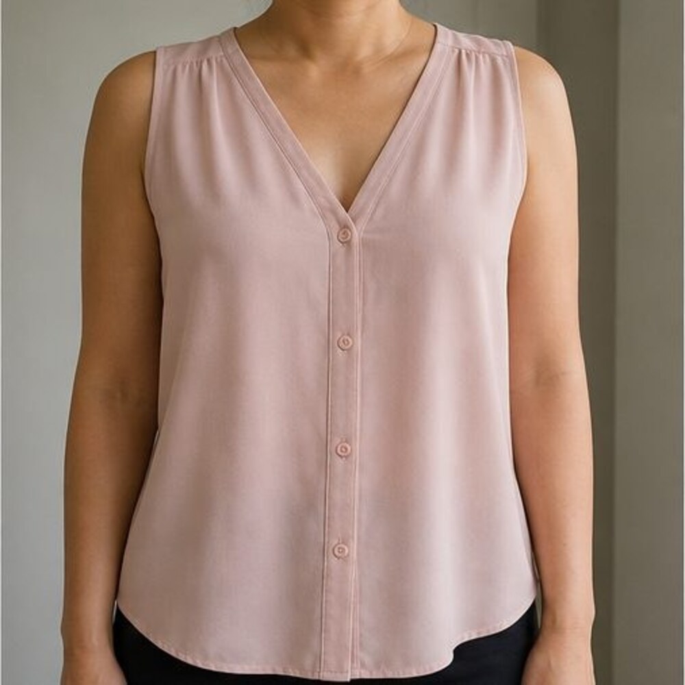 Blush Tunic Blouse - Picture 2 of 6